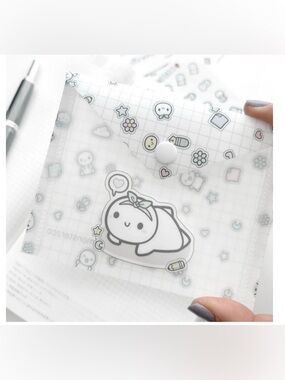 TheCoffeeMonsterzCo Stickers Everywhere - Plastic Sticker Envelope (Size Small)